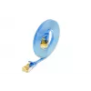 Wirewin Cat6a U/FTP Slim -verkkokaapeli, 0,1 m, sininen PKW-STP-SLIM-K6A 0.1 BL