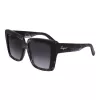 Ferragamo naisten SF1060S-21 perhonen aurinkolasit, havanna/ruskea gradient, 55 mm