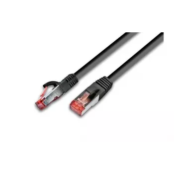 Wirewin Cat6 S/FTP PIMF -verkkokaapeli, LSOH, musta, RJ45 PKW-PIMF-KAT6 2.0 SW