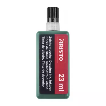 ARISTO piirustustussi vihreä 23 ml, 1 pullo (AR64807)