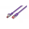 Wirewin Cat6 S/FTP LSOH -verkkokaapeli, RJ45, 20 m, violetti PKW-PIMF-KAT6 20.0 VT