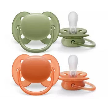 Philips Avent Ultra Soft tuttipullo Neutral 18M+ (2 kpl:n pakkaus)