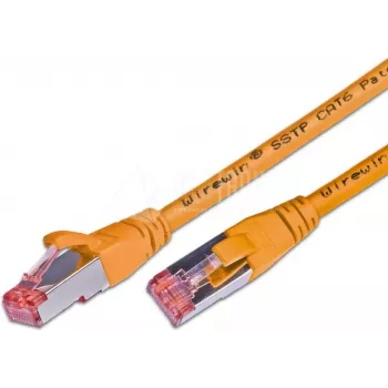 Wirewin Cat6 S/FTP LSOH verkkokaapeli, 5 m, oranssi PKW-PIMF-KAT6 5.0 OR