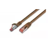 Wirewin CAT6 S/FTP LSOH verkkokaapeli 7,0 m ruskea PKW-PIMF-KAT6 7.0 BR