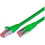 Wirewin Cat6a S/FTP verkkokaapeli, 1 m, vihreä PKW-PIMF-KAT6A 1.0 GN