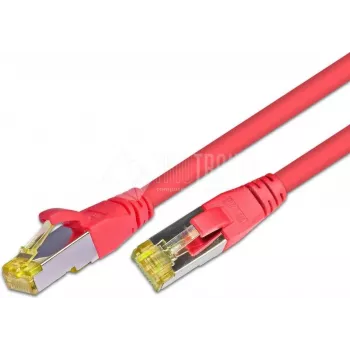 Wirewin PKW-PIMF-KAT6A 4.0 RT 4m Cat6a S/FTP verkkokaapeli, punainen