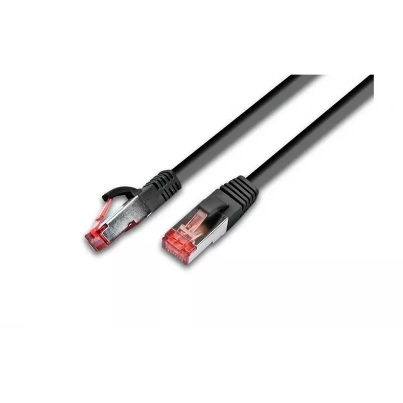 Wirewin PKW-PIMF-KAT6A 0.5 SW Cat6a S/FTP verkkokaapeli, 0,5 m, musta