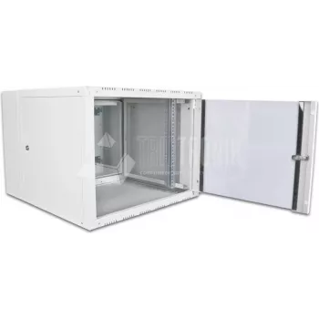 Wirewin 19 tuuman seinäkaappi, 2-osainen, 600x650mm, 15U (WCAB D 600X650X15U)