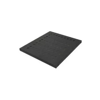 Wirewin SHELF 400 1U BL rack-takakansi hyllylle, musta