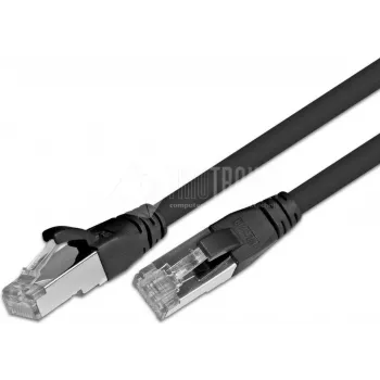 Wirewin Cat.5e F/UTP 1m verkkokaapeli musta (PKW-STP-K5E 1.0 SW)