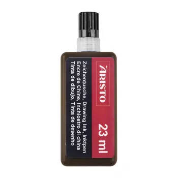 ARISTO piirustustussi ruskea 23 ml, 1 pullo (AR64814)