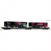 Roco 6600170 DC TX Logistik Sgns matalavaunu H0