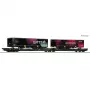 Roco 6600170 DC TX Logistik Sgns matalavaunu H0