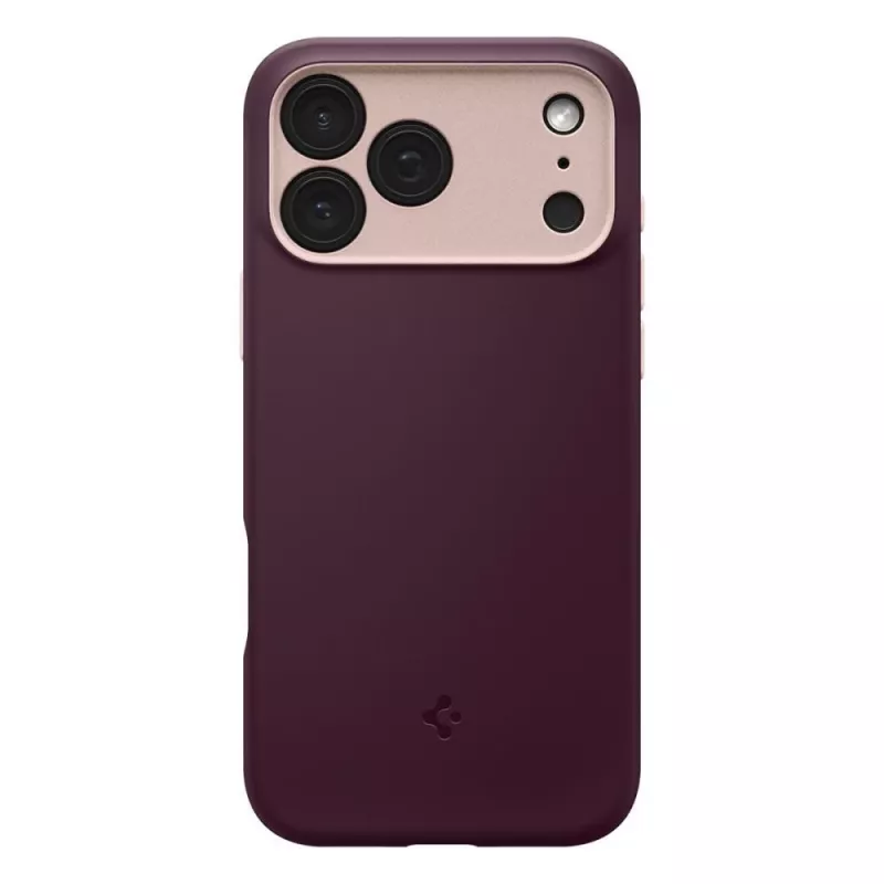 Spigen Nano Pop Mag MagSafe kuori iPhone 18 Pro Max / 17 Pro Max - Burgundy Bean