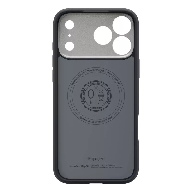 Spigen Nano Pop Mag MagSafe -kotelo iPhone 18 Pro Max / 17 Pro Max – Black Sesame