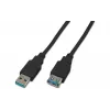 Wirewin USB 3.0 A-A MF 3.0 SW USB-kaapeli 3 m USB 3.2 Gen 1 (3.1 Gen 1) USB A musta