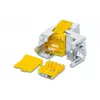 Wirewin WKS JACK KAT6A SLIM 12 CAT6A 10 Gigabit Ethernet suojattu Keystone-moduuli, 12 kpl pakkaus