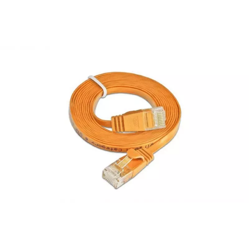 Wirewin Cat.6 Slim Ethernet-verkkokaapeli U/UTP 1 m oranssi PKW-SLIM-KAT6 1.0 OR