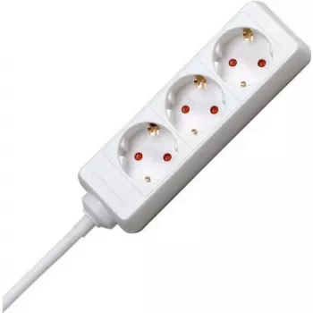 HEINRICH KOPP 3-osainen jatkojohto 45° kulmilla, 3 m kaapeli H05VV-F 3G1.5mm², 16A, 250V, musta 128688650