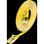 Wirewin Cat6A Slim Ethernet -verkkokaapeli U/FTP litteä keltainen 1 m 10Gbps PKW-STP-SLIM-K6A 1.0 GE