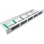 Wirewin 50-porttinen ISDN-paneeli, 1U, vaaleanharmaa patch-paneeli (PANEL TEL 50)