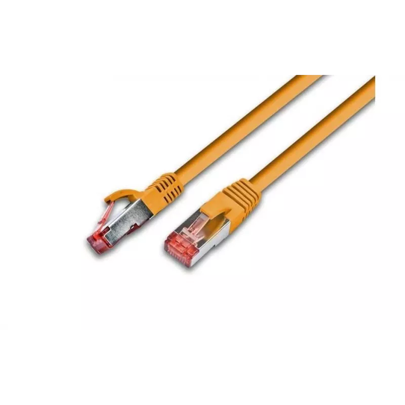 Wirewin Cat6 S/FTP LSOH -verkkokaapeli, 1,0 m, oranssi PKW-PIMF-KAT6 1.0 OR