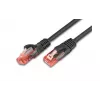 Wirewin PKW-UTP-KAT6 2.0 SW Cat6 U/UTP verkkokaapeli 2 m musta