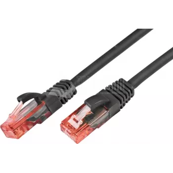 Wirewin PKW-UTP-KAT6 7.0 SW Cat6 U/UTP verkkokaapeli, 7 m, musta
