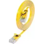 Wirewin SLIM -verkkokaapeli U/UTP Cat6 keltainen 0,75 m PKW-SLIM-KAT6 0.75 GE