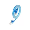Wirewin Cat.6 Slim Ethernet-patchkaapeli U/UTP 0,25 m sininen PKW-SLIM-KAT6 0.25 BL