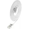 Wirewin SLIM UL6 1.5 WS - Cat.6 Slim-Light patchkaapeli, U/UTP, 1,5 m, valkoinen (PKW-LIGHT-K6 1.5 WS)