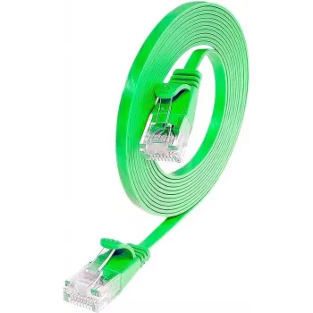 Wirewin SLIM U6 3 GN - Cat.6 Slim patchkaapeli, U/UTP, 3,0 m, vihreä (PKW-SLIM-KAT6 3.0 GN)