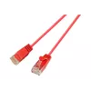 Wirewin Cat.6 Slim-Light patchkaapeli U/UTP 3,0 m punainen PKW-LIGHT-K6 3.0 RT