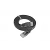 Wirewin Cat6 U/UTP Slim Ethernet-patchkaapeli, 7,5 m, musta PKW-SLIM-KAT6 7.5 SW