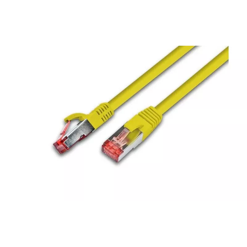 Wirewin Cat.5e F/UTP 0,25 m verkkokaapeli, keltainen PKW-STP-K5E 0.25 GE