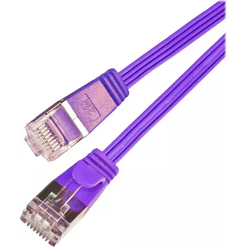 Wirewin Triotronik Cat6 U/FTP Slim patchkaapeli 1 m violetti PKW-STP-SLIM-KAT6 1.0 VT