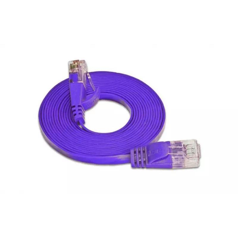 Wirewin Cat.6 Slim -liitäntäkaapeli U/UTP, 20 m, violetti PKW-SLIM-KAT6 20.0 VT