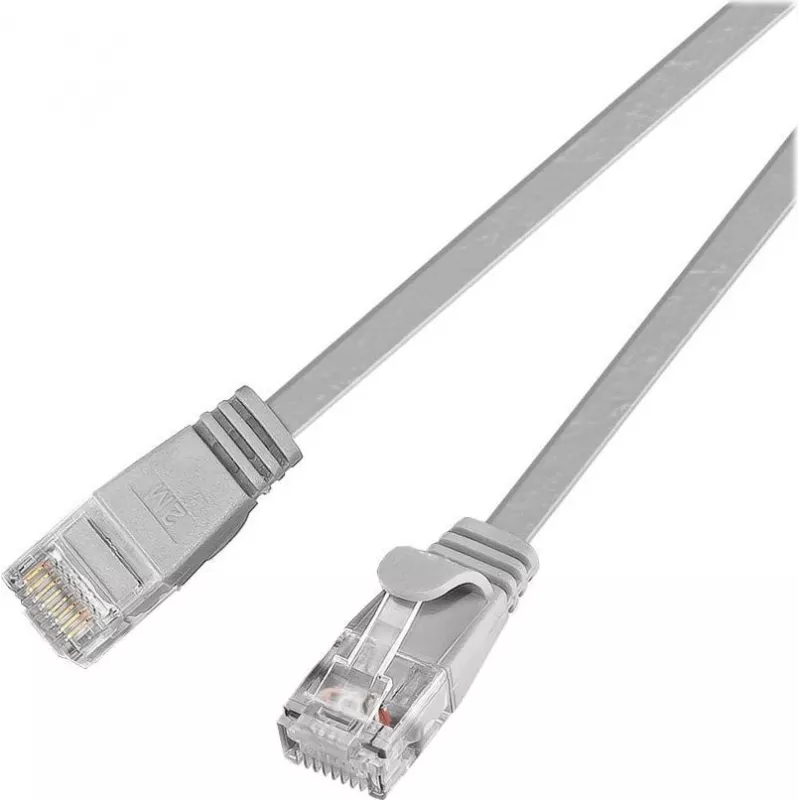 Wirewin Cat.6 Slim -liitäntäkaapeli U/UTP 5 m harmaa PKW-SLIM-KAT6 5.0
