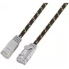 Wirewin Cat.6 SLIM-Tough -liitäntäkaapeli U/UTP 1,0 m harmaa PKW-TOUGH-K6 1.0