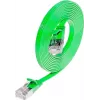 Wirewin SLIM S6 25 GN - Cat.6 SLIM -liitäntäkaapeli, STP (PIMF), 25 m, vihreä PKW-STP-SLIM-KAT6 25.0 GN