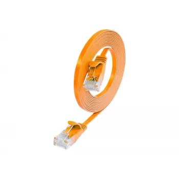 Wirewin Cat.6 Slim -liitäntäkaapeli U/UTP 7,5 m oranssi PKW-SLIM-KAT6 7.5 OR