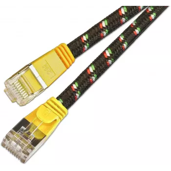 Wirewin SLIM ST6 3 GE - Cat.6 SLIM-Tough -kaapeli, F/FTP, 3,0 m, keltainen (PKW-TOUGH-STP-K6 3.0 GE)