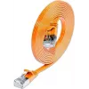 Wirewin Triotronik 0,15 m Cat6 U/FTP -liitäntäkaapeli, RJ-45-RJ-45, oranssi PKW-STP-SLIM-KAT6 0.15 OR