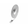 Wirewin Cat.6 Slim-Light -liitäntäkaapeli U/UTP 0,15 m harmaa (PKW-LIGHT-K6 0.15)