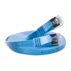 Wirewin Triotronik Cat6 U/FTP Slim -liitäntäkaapeli, 0,5 m, violetti PKW-STP-SLIM-KAT6 0.5 VT