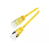 Wirewin Cat 6a U/FTP Slim Ethernet -liitäntäkaapeli, keltainen, 0,5 m PKW-LIGHT-STP-K6A 0.5 GE