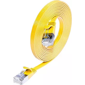 Wirewin SLIM STP verkkokaapeli keltainen 1,5 m Cat6 S/UTP (STP) (PKW-STP-SLIM-KAT6 1.5 GE)