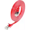 Wirewin SLIM S6 1.5 RT - Cat.6 SLIM -verkkokaapeli, STP (PIMF), 1,5 m, punainen PKW-STP-SLIM-KAT6 1.5 RT