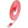 Wirewin SLIM UL6 10 RT - Cat.6 Slim-Light -verkkokaapeli, U/UTP, 10 m, punainen PKW-LIGHT-K6 10.0 RT