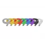 Wirewin Cat6 Slim -verkkokaapeli U/FTP litteä violetti 15 m PKW-STP-SLIM-KAT6 15.0 VT